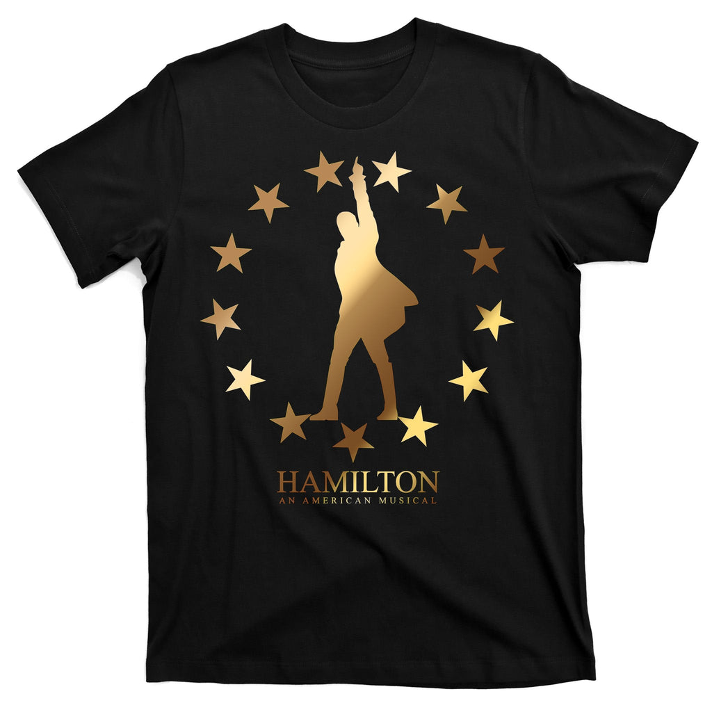 Hamilton An American Musical Golden Stars T-Shirt product image 7