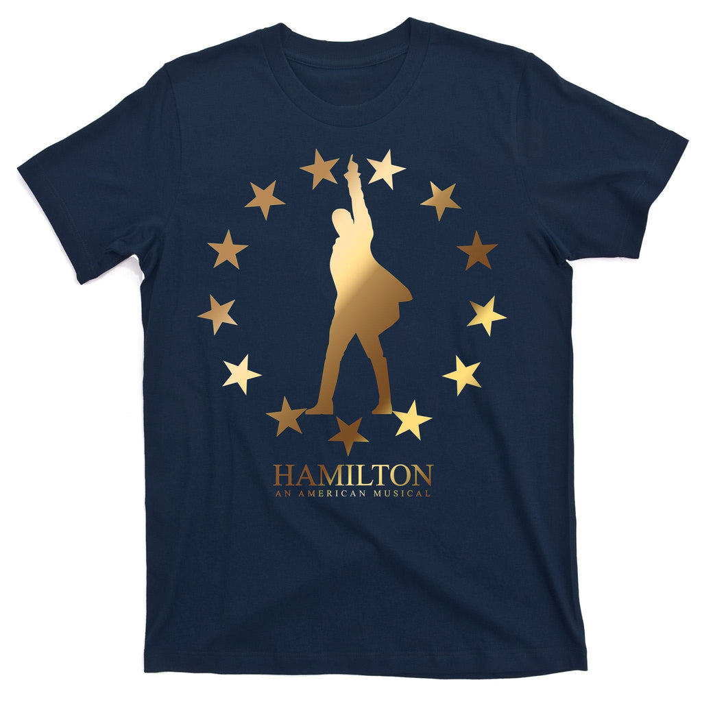 Hamilton An American Musical Golden Stars T-Shirt product image 1