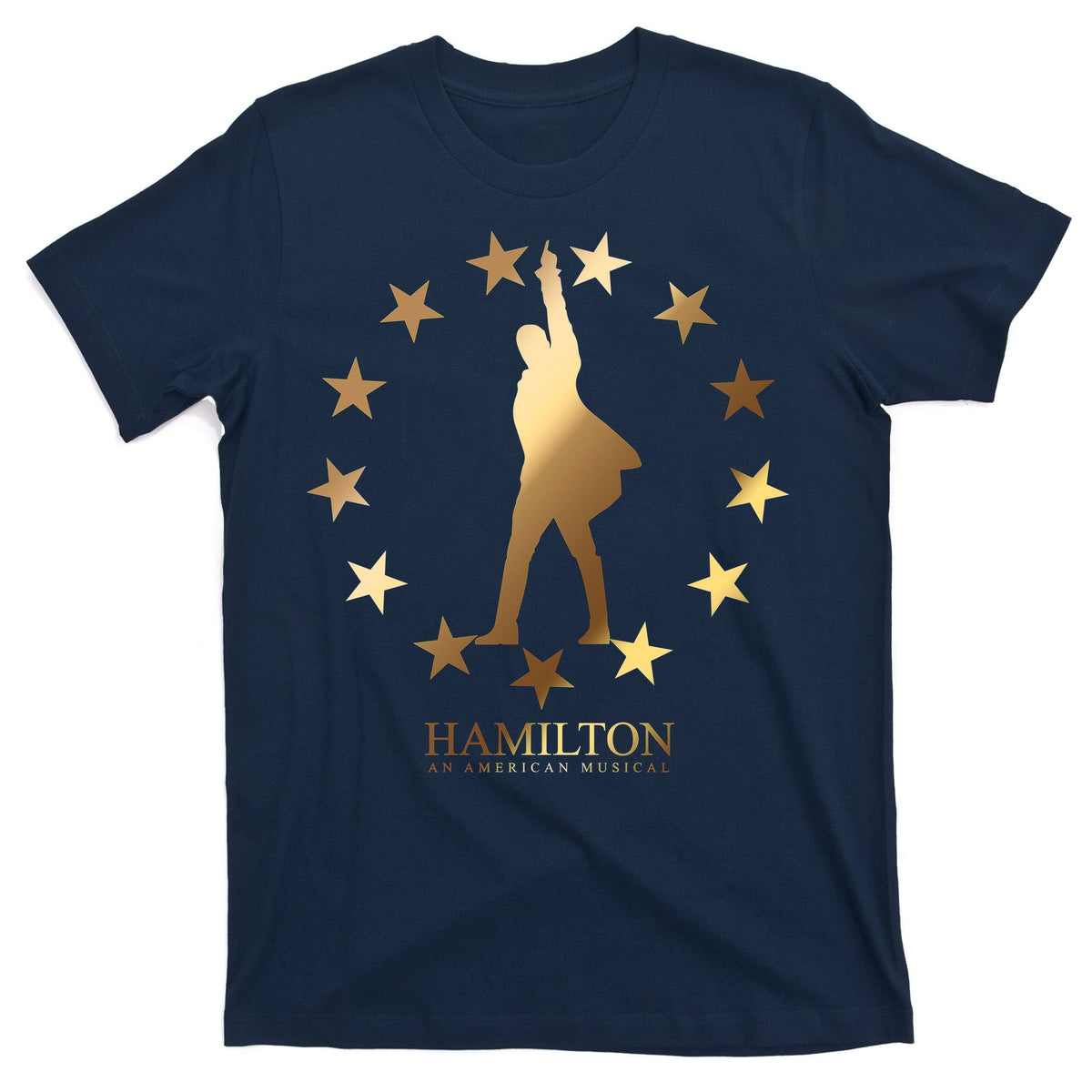 Hamilton An American Musical Golden Stars T-Shirt product image 1