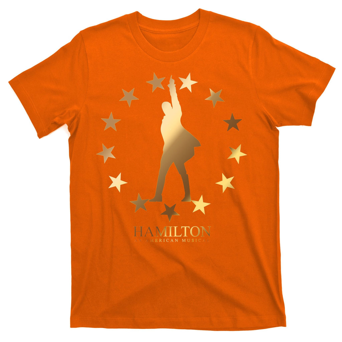 Hamilton An American Musical Golden Stars T-Shirt product image 5