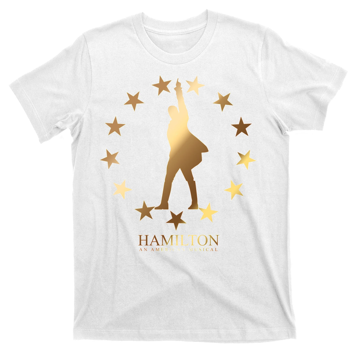 Hamilton An American Musical Golden Stars T-Shirt product image 11