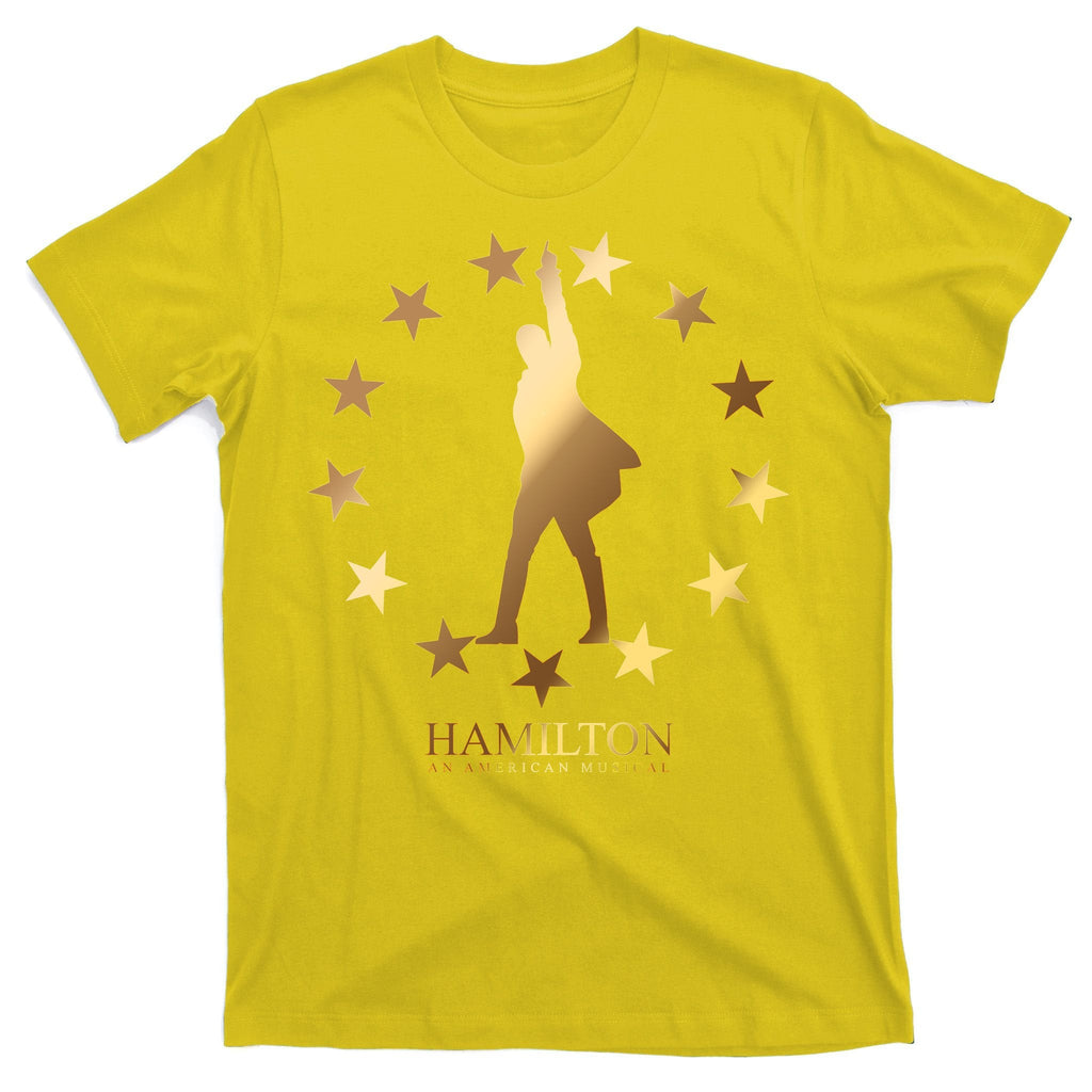 Hamilton An American Musical Golden Stars T-Shirt product image 3
