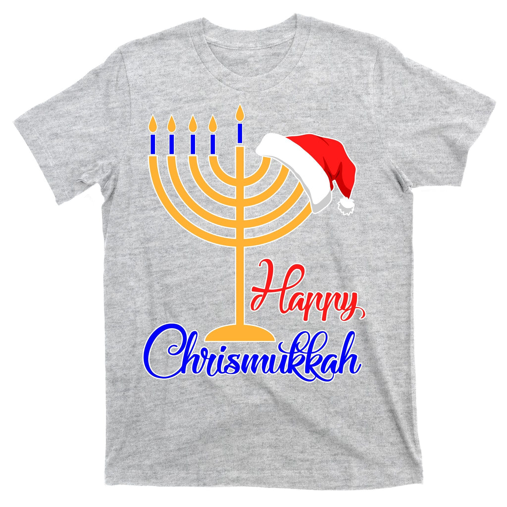 Happy Chrismukkah Christmas Hanukkah T-Shirt product image 9