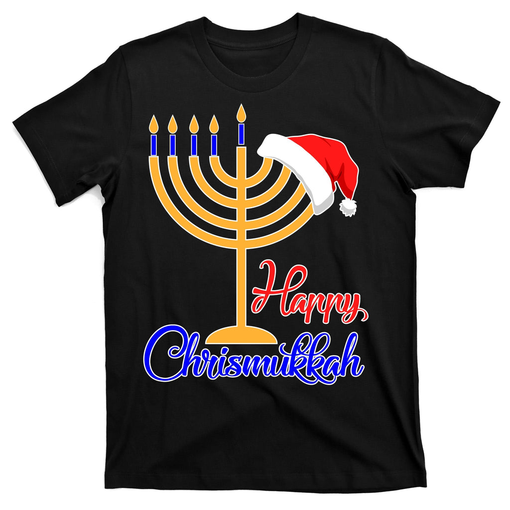 Happy Chrismukkah Christmas Hanukkah T-Shirt product image 7