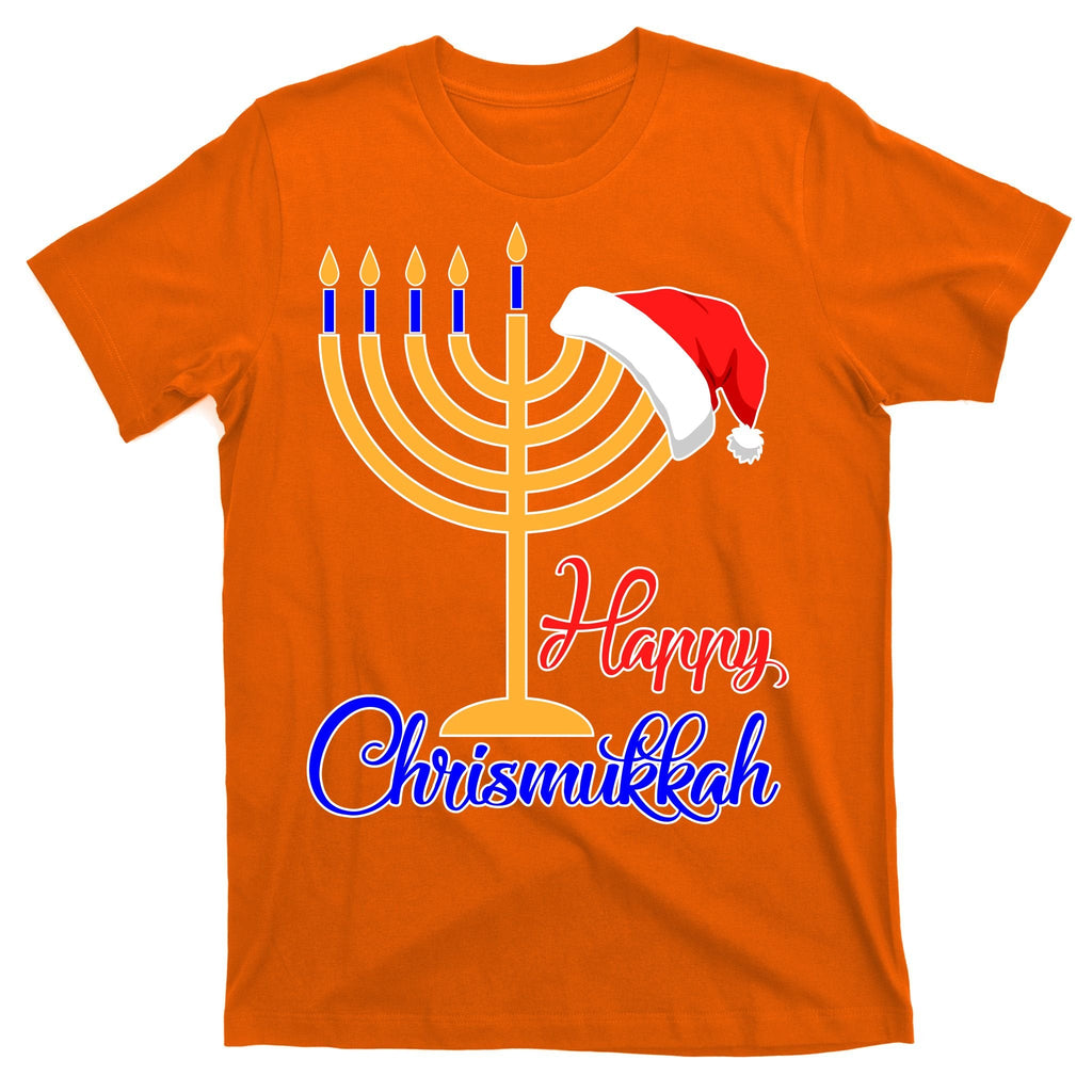Happy Chrismukkah Christmas Hanukkah T-Shirt product image 5