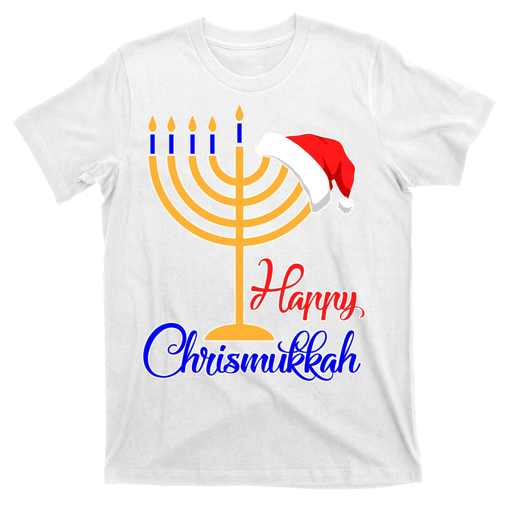 Happy Chrismukkah Christmas Hanukkah T-Shirt product image 11