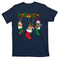 Hanging Cats Christmas Stockings T-Shirt product image 1