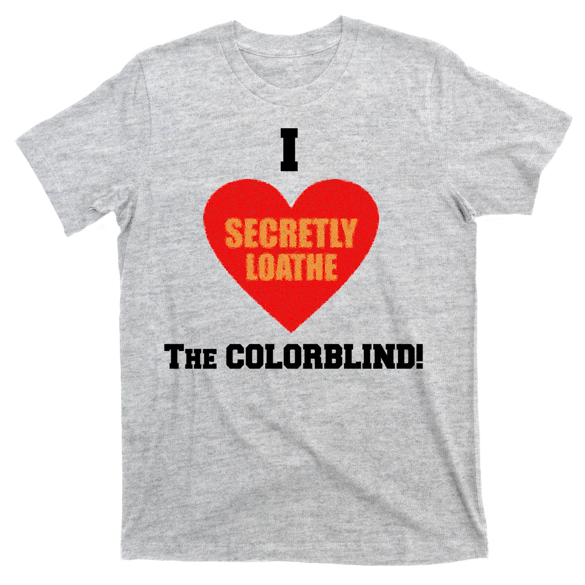 I Secretly Loathe Colorblind T-Shirt product image 9