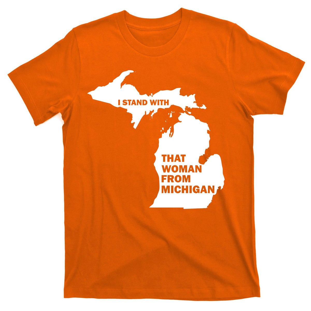I Stand With That Woman From Michigan Social Justice T-Shirt product image 5