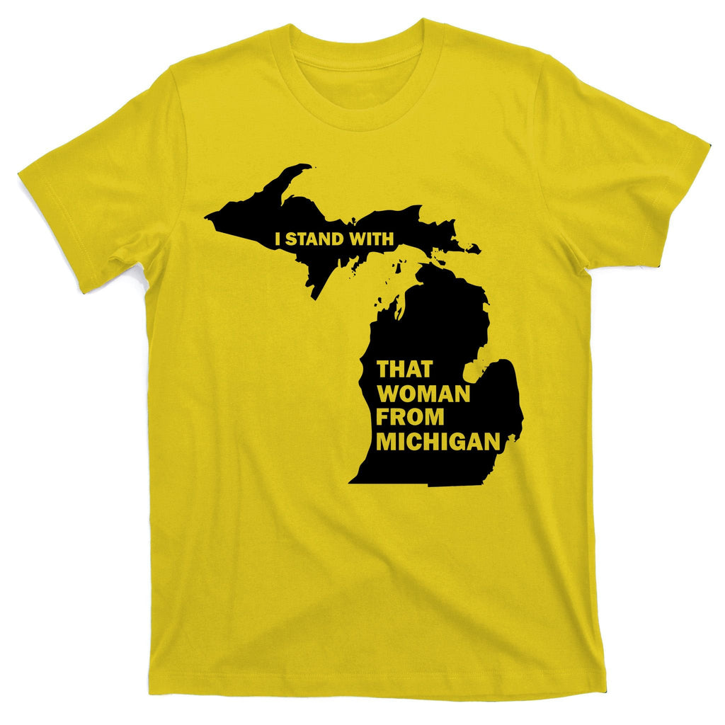 I Stand With That Woman From Michigan Social Justice T-Shirt product image 3