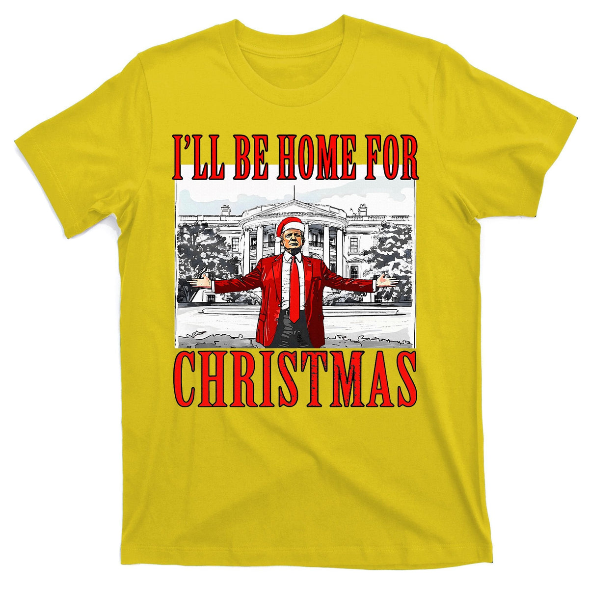Ill Be Home For Christmas Donald Trump 2024 Election T-Shirt product image 3
