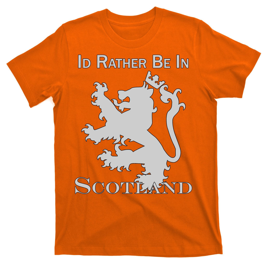 Id Rather Be In Scotland T-Shirt product image 5