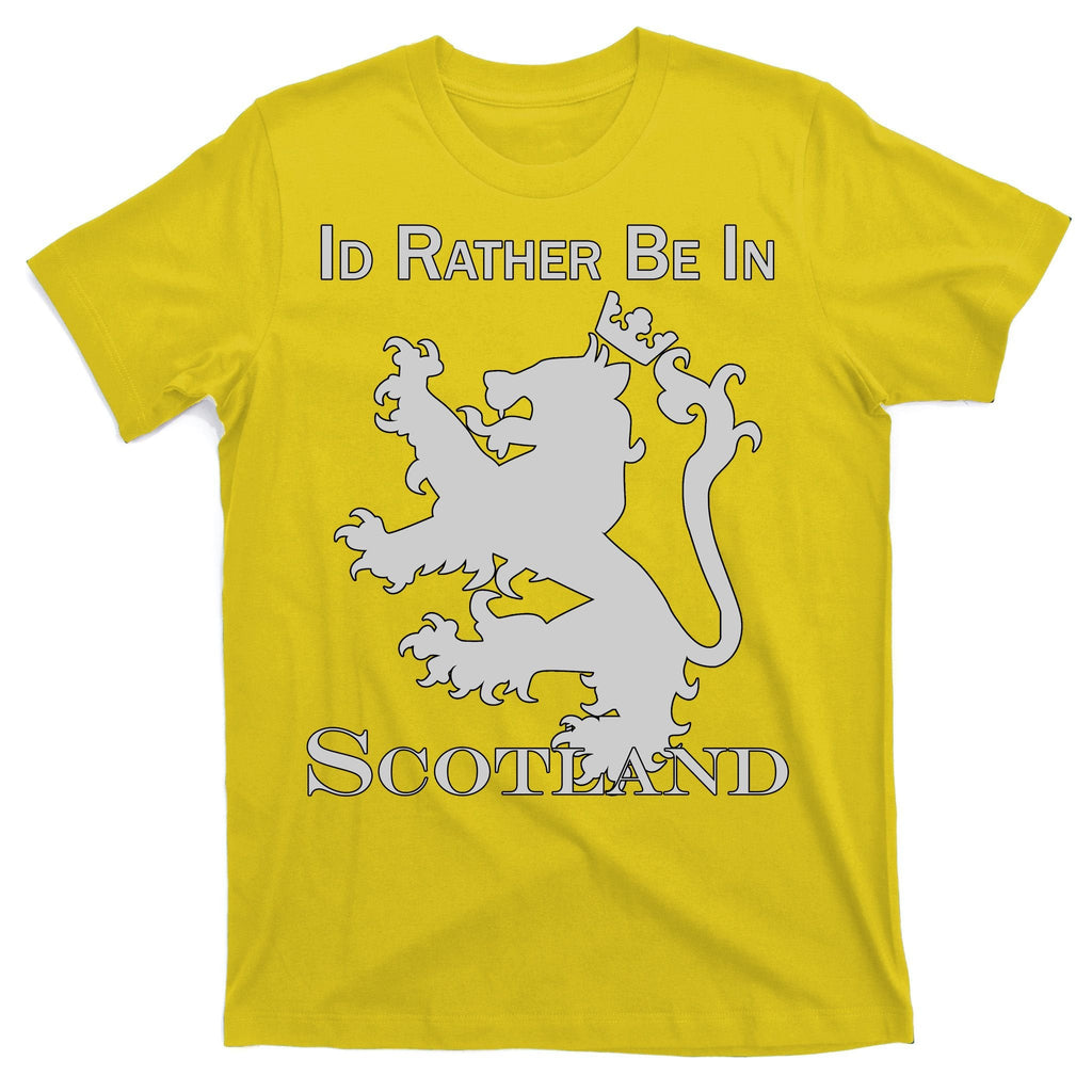 Id Rather Be In Scotland T-Shirt product image 3