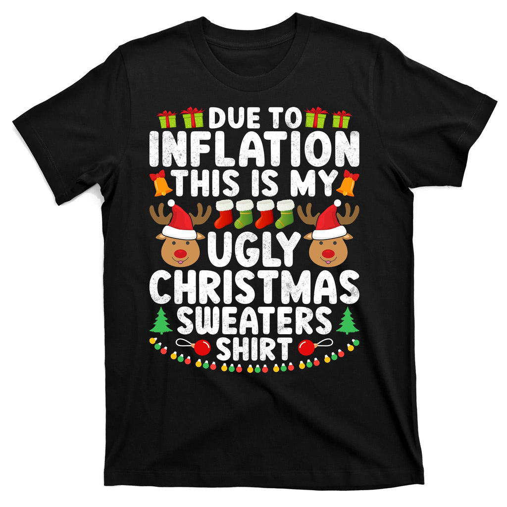 Inflation Fun Ugly Christmas Sweater T-Shirt product image 5