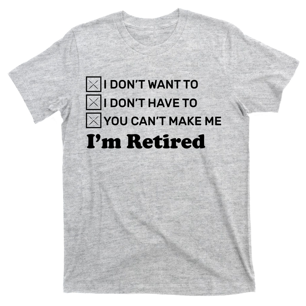 I'm Retired T-Shirt product image 9