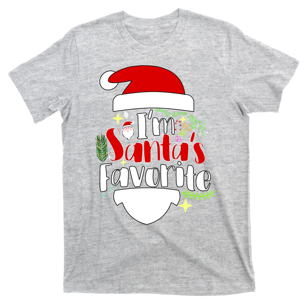 I'm Santa's Favorite Christmas T-Shirt