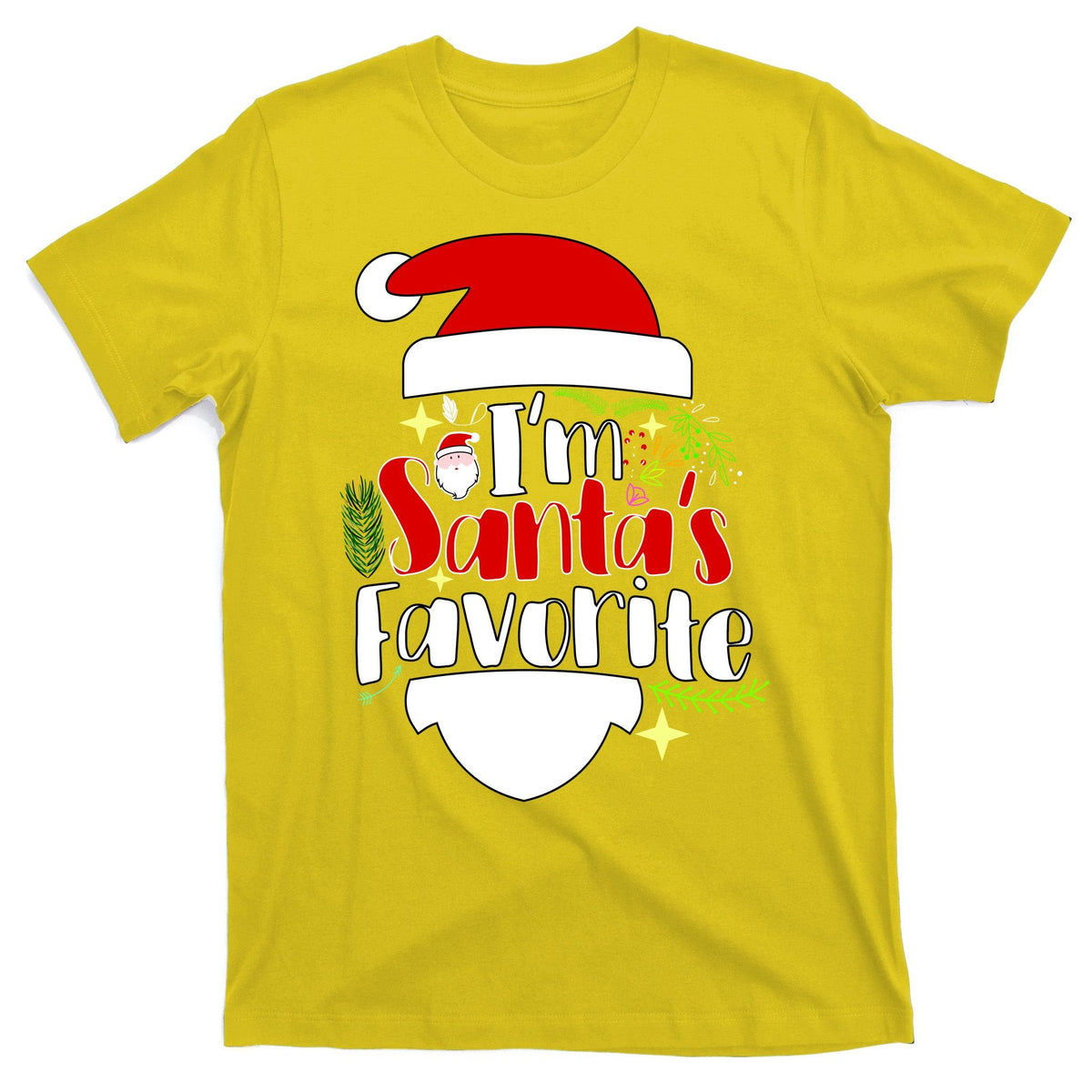 I'm Santa's Favorite Christmas T-Shirt