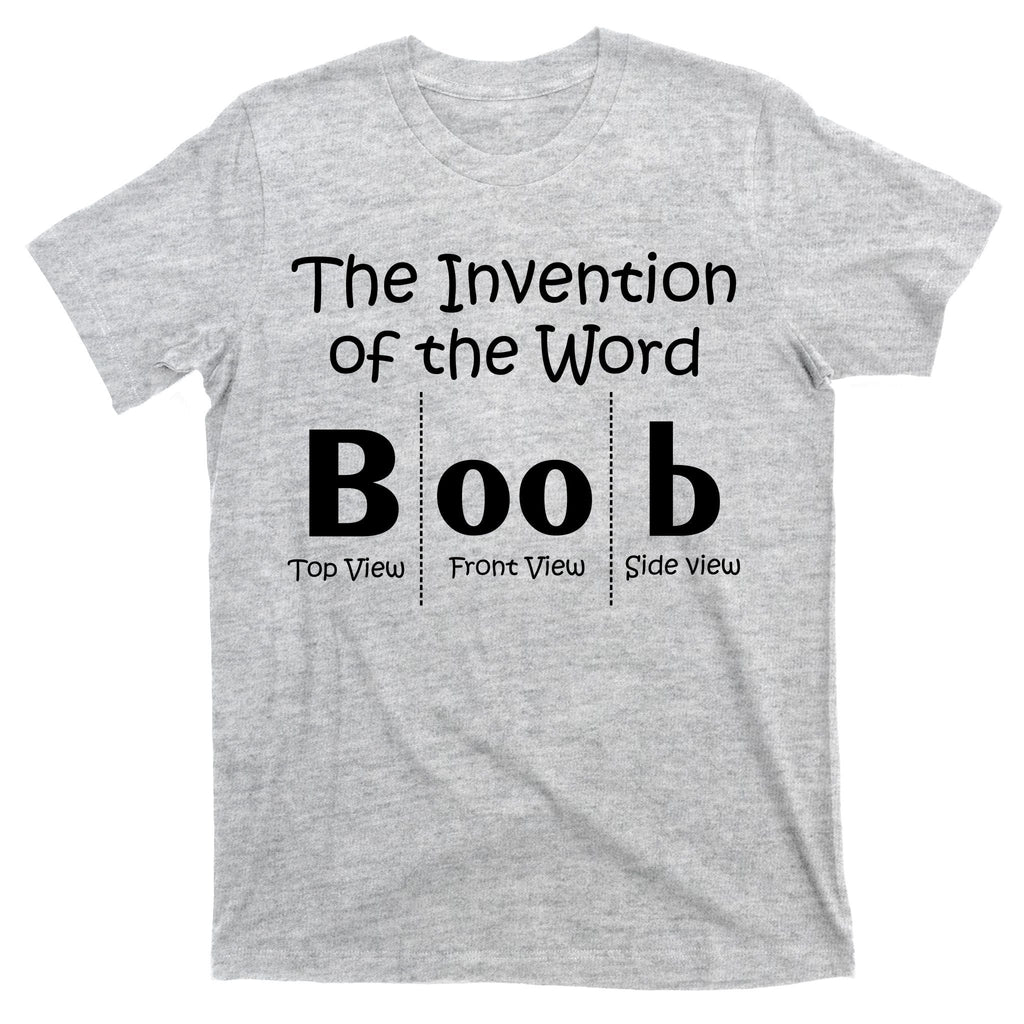 Invention Of The Word Boob T-Shirt product image 9