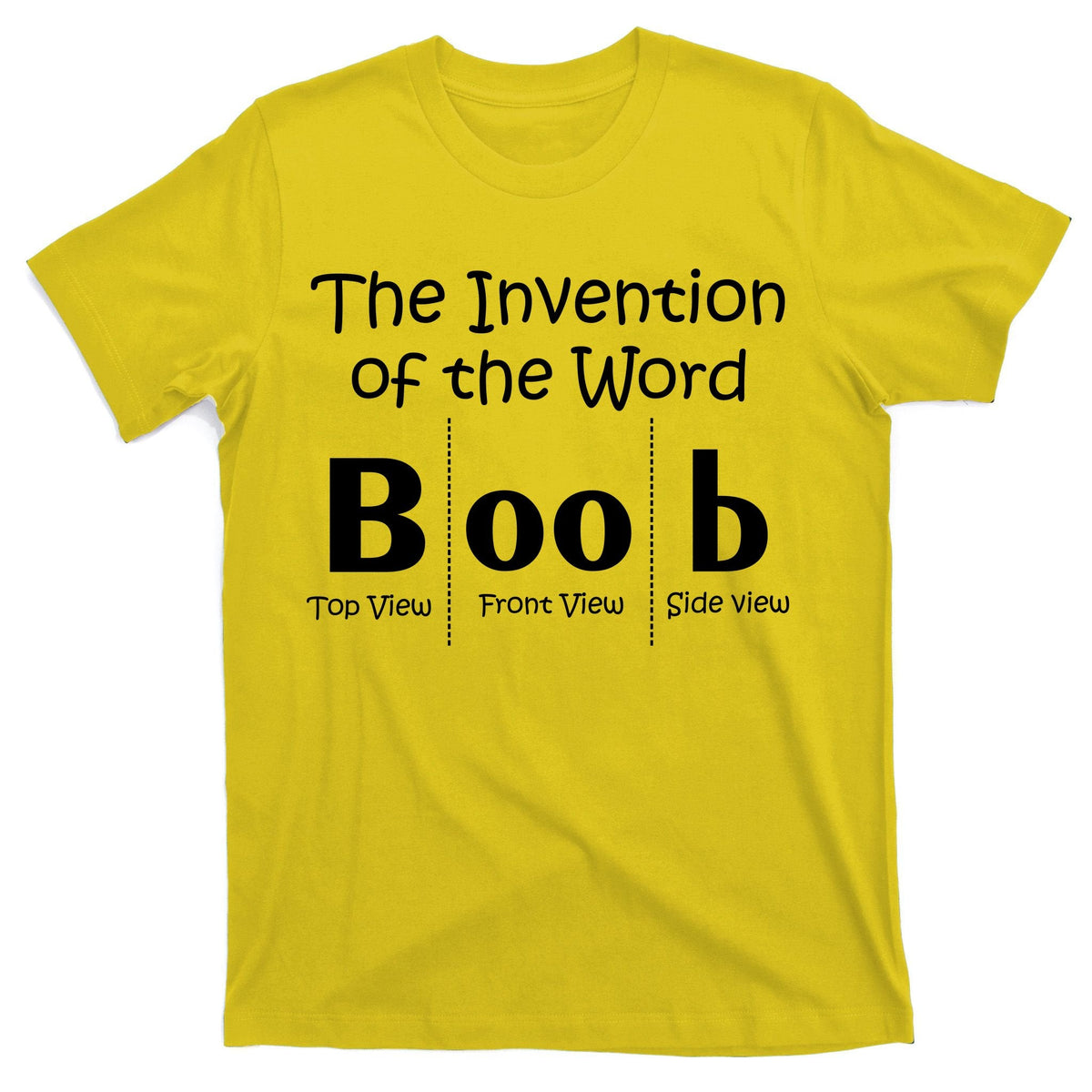 Invention Of The Word Boob T-Shirt product image 3