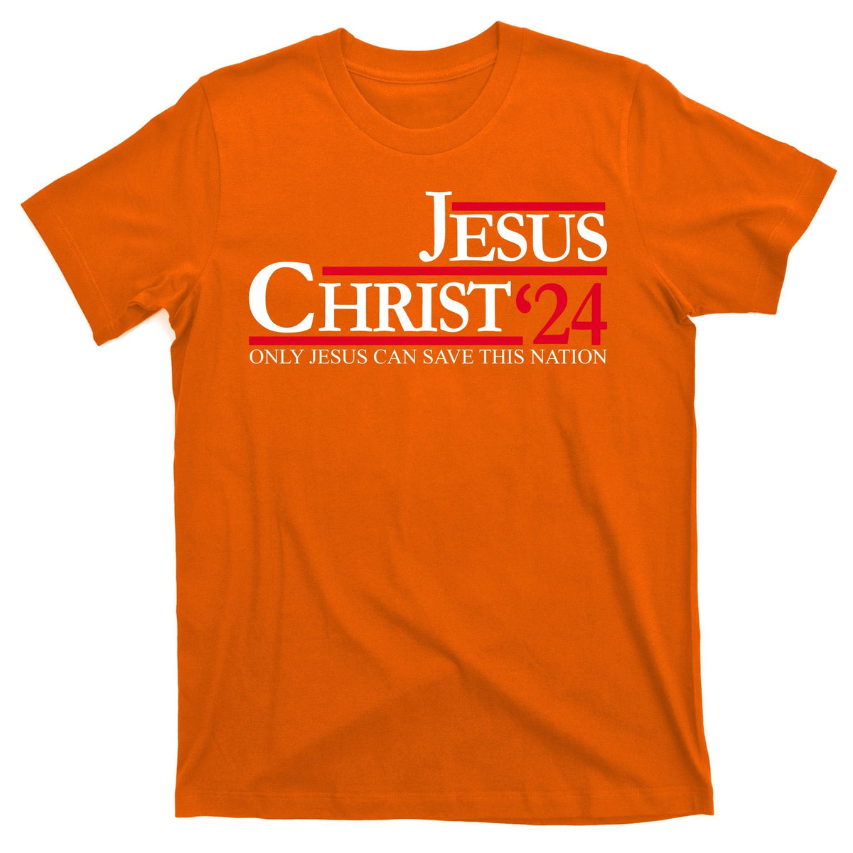 Jesus Christ 24 Only Can Save This Nation T-Shirt product image 5