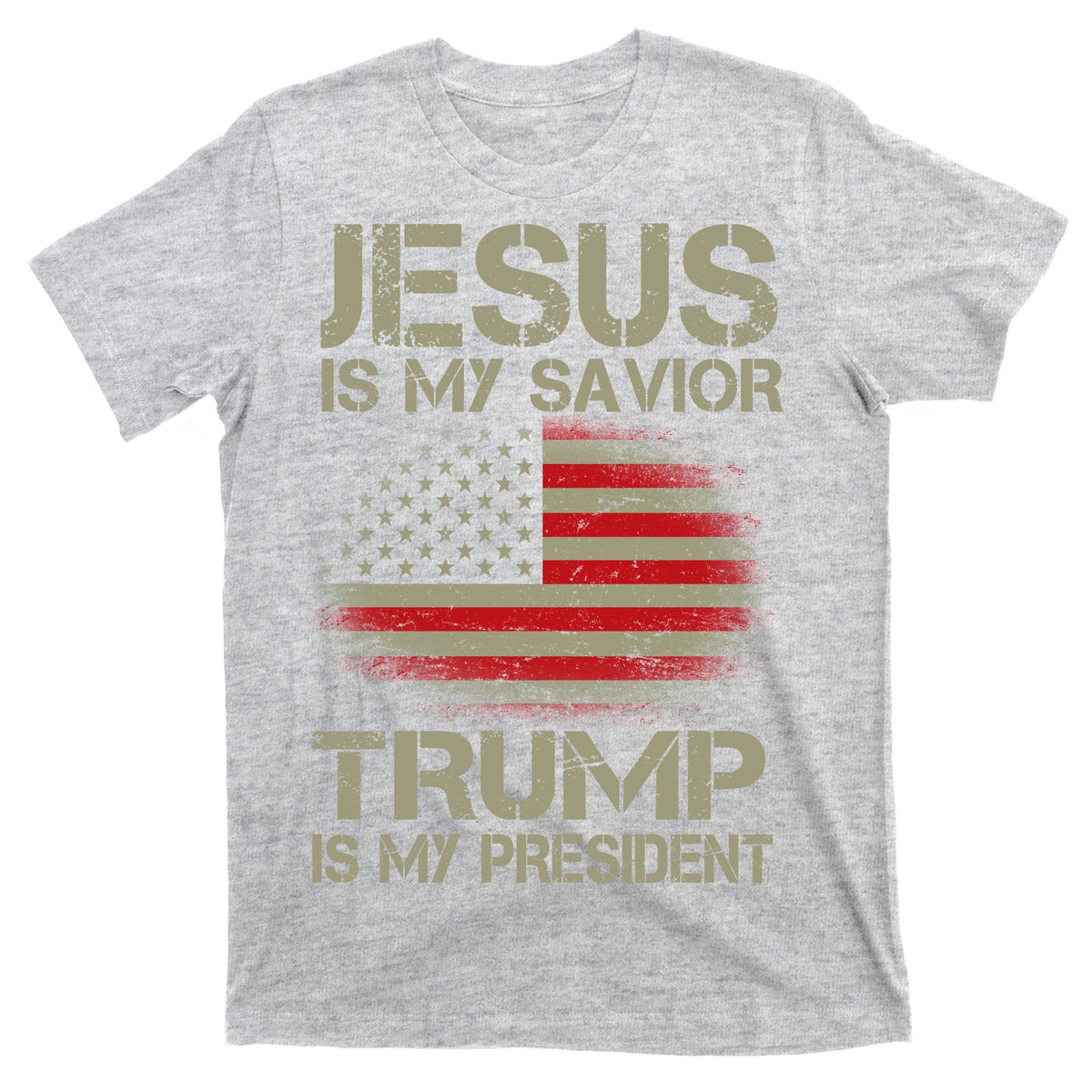 Jesus Is My Savior Trump Is My President T-Shirt product image 9