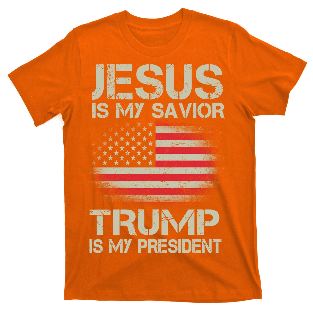 Jesus Is My Savior Trump Is My President T-Shirt product image 5