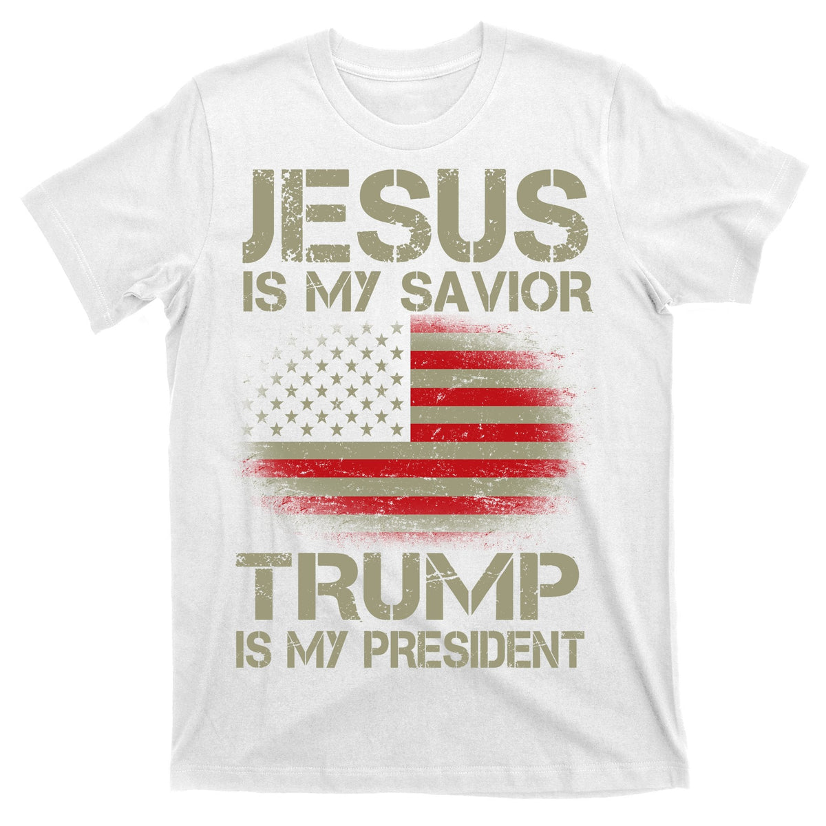 Jesus Is My Savior Trump Is My President T-Shirt product image 11