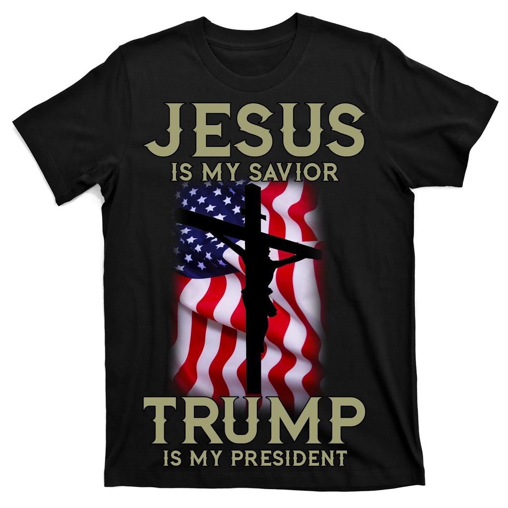 Jesus Is My Savior Trump Is My President American Cross product image 7