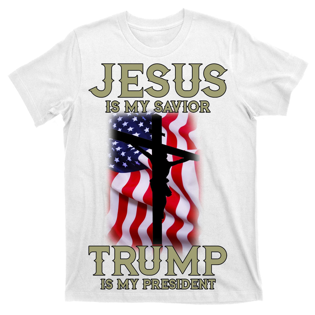 Jesus Is My Savior Trump Is My President American Cross product image 11