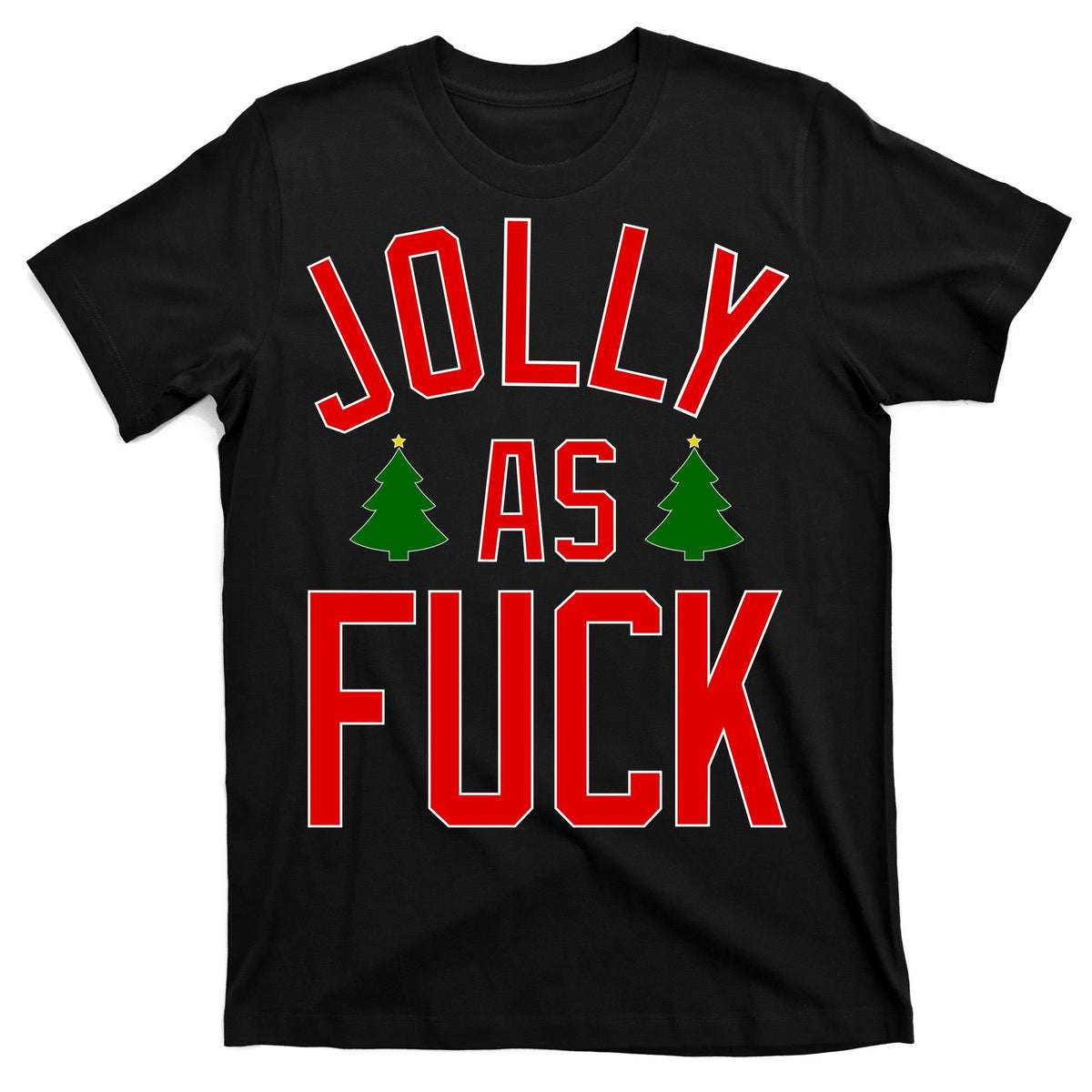 Jolly AF Funny Christmas T-Shirt product image 7