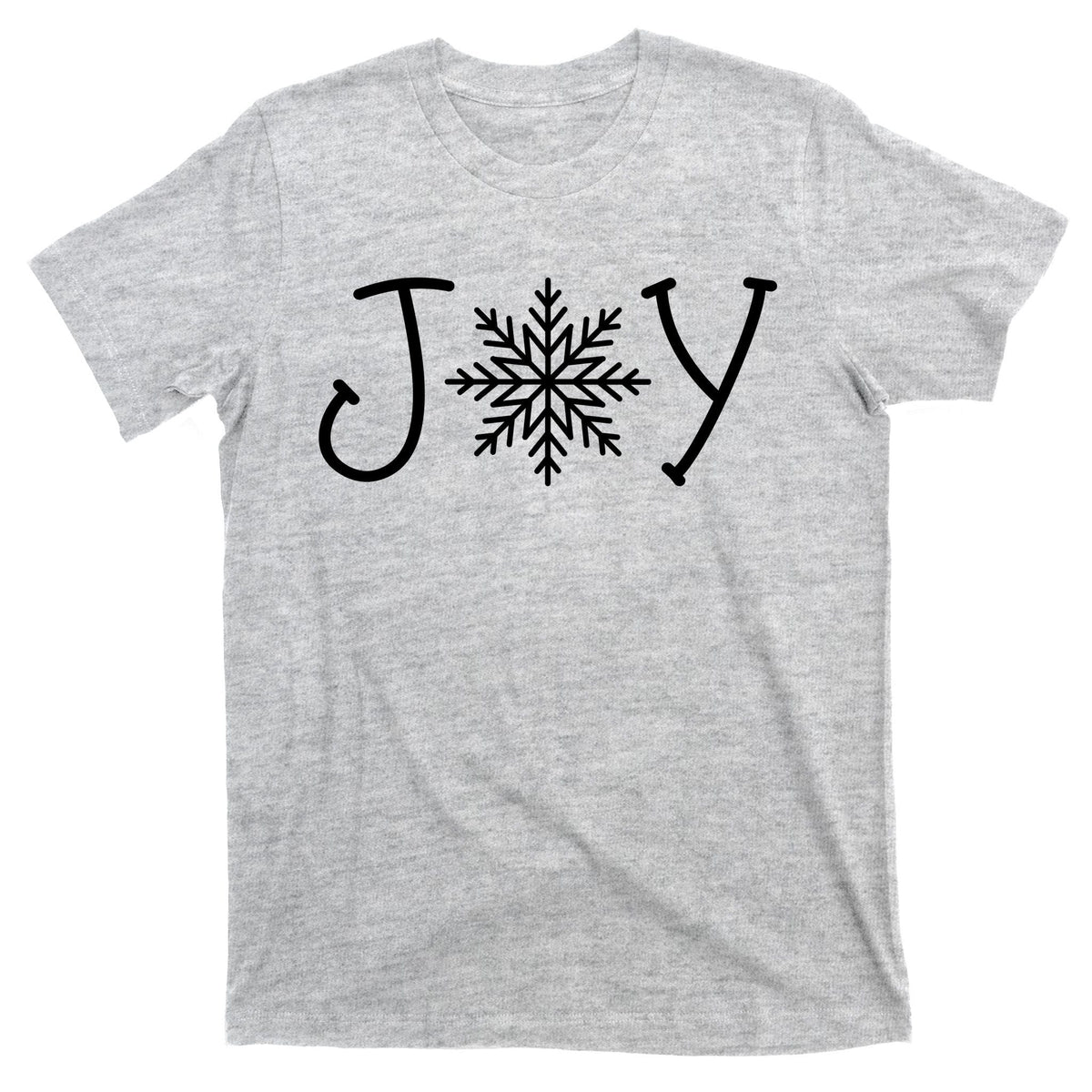 Joy Snowflake Christmas T-Shirt product image 9