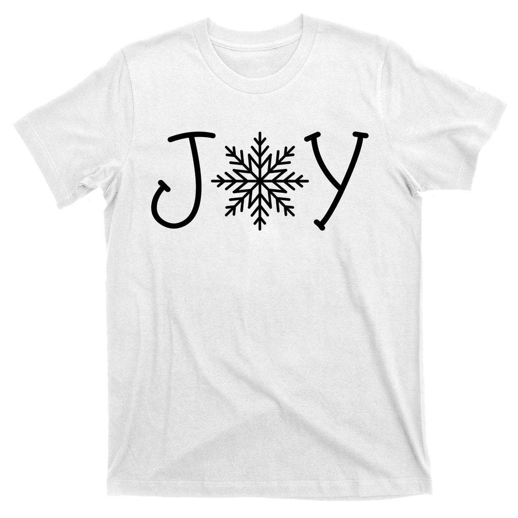 Joy Snowflake Christmas T-Shirt product image 11