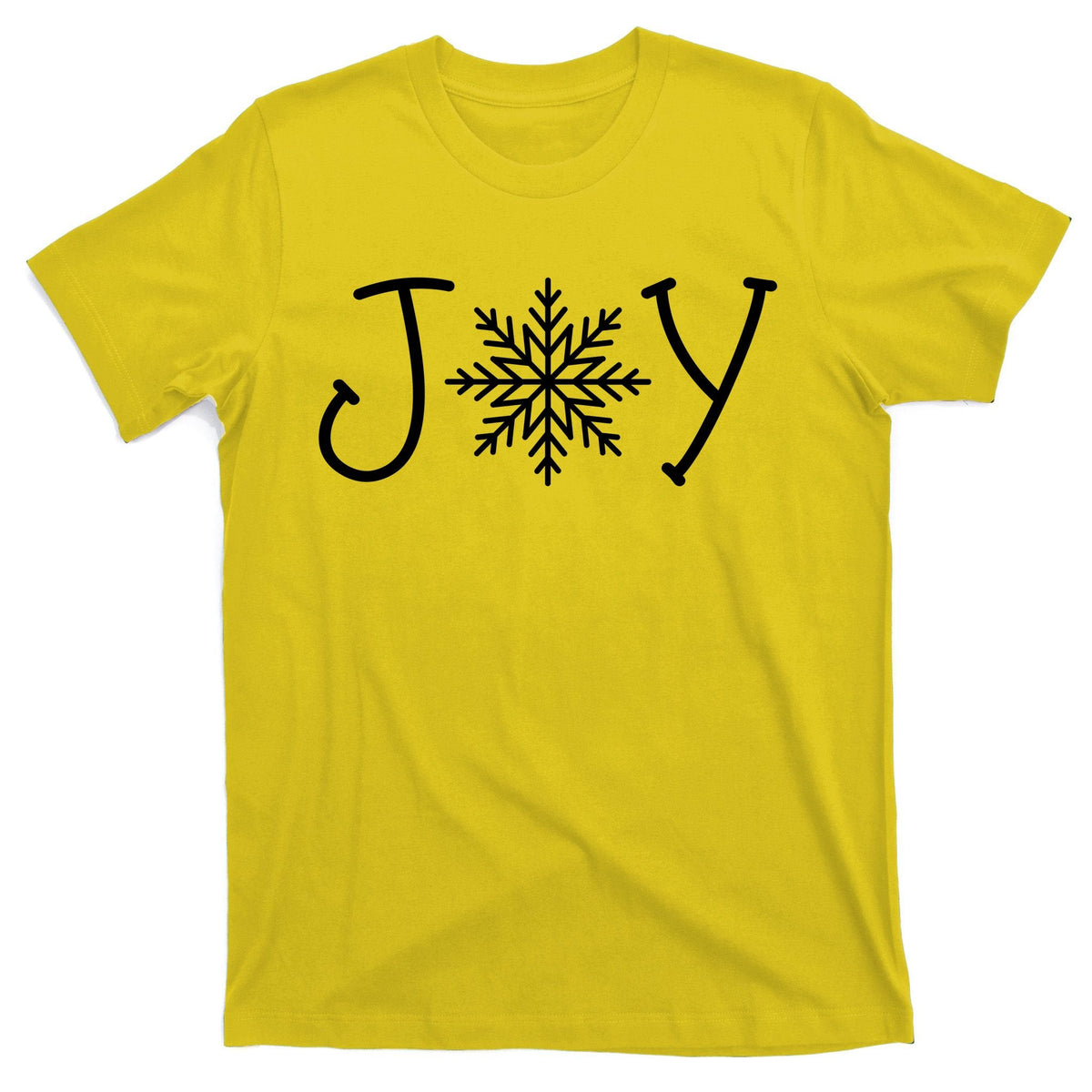 Joy Snowflake Christmas T-Shirt product image 3