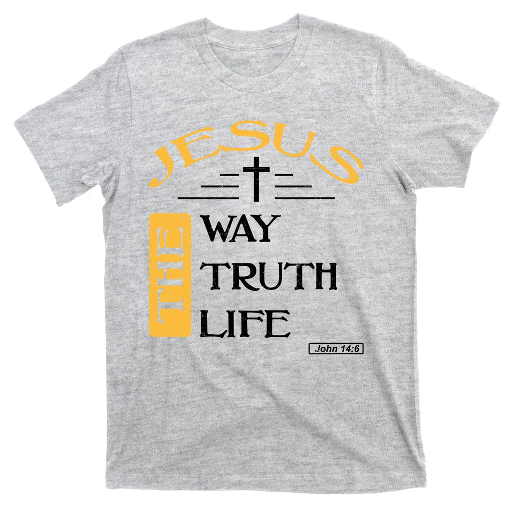 Jesus The Way Truth Life Christian T-Shirt product image 9