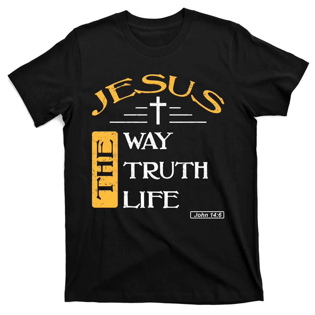 Jesus The Way Truth Life Christian T-Shirt product image 7