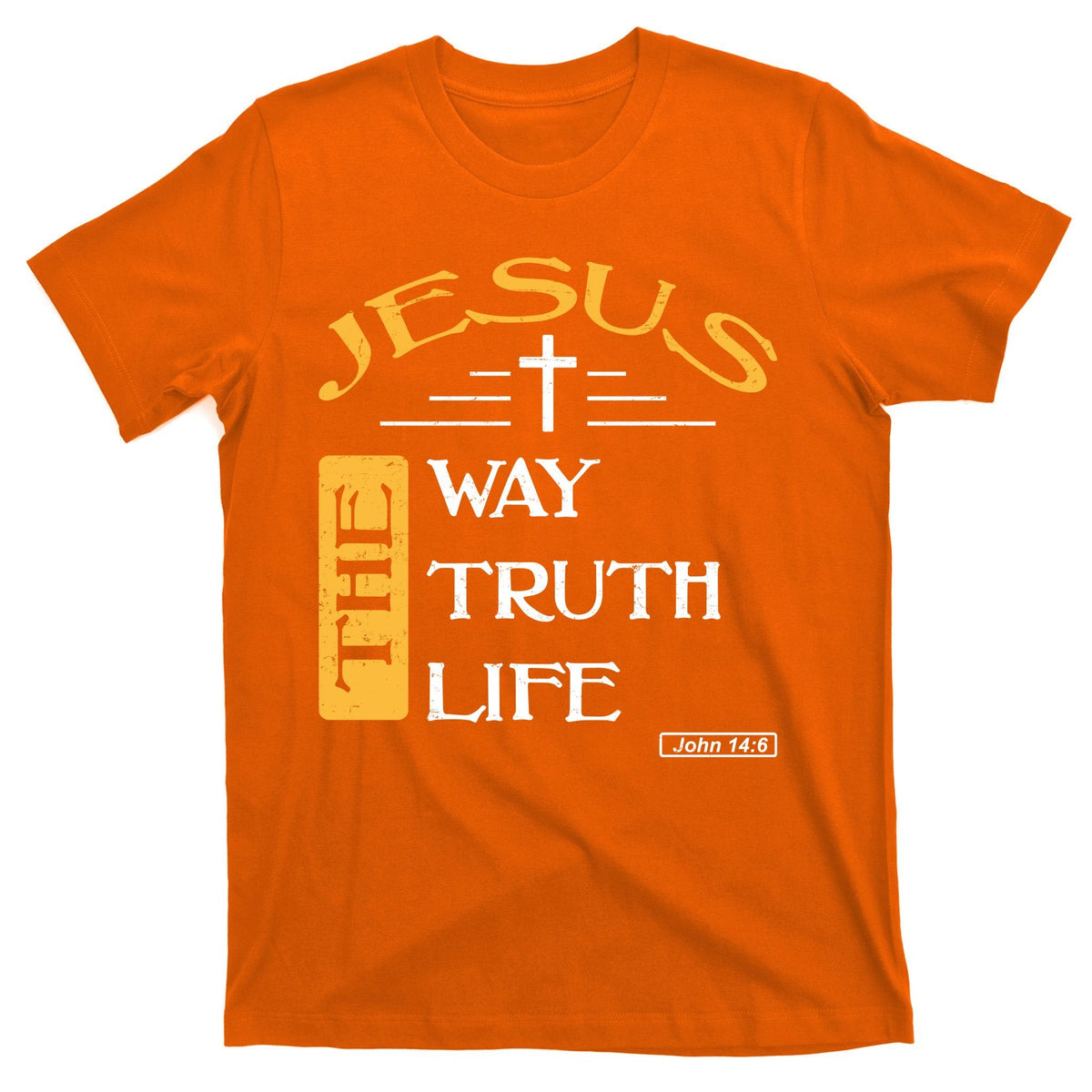Jesus The Way Truth Life Christian T-Shirt product image 5