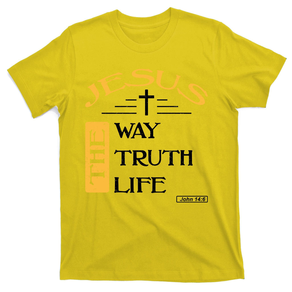 Jesus The Way Truth Life Christian T-Shirt product image 3