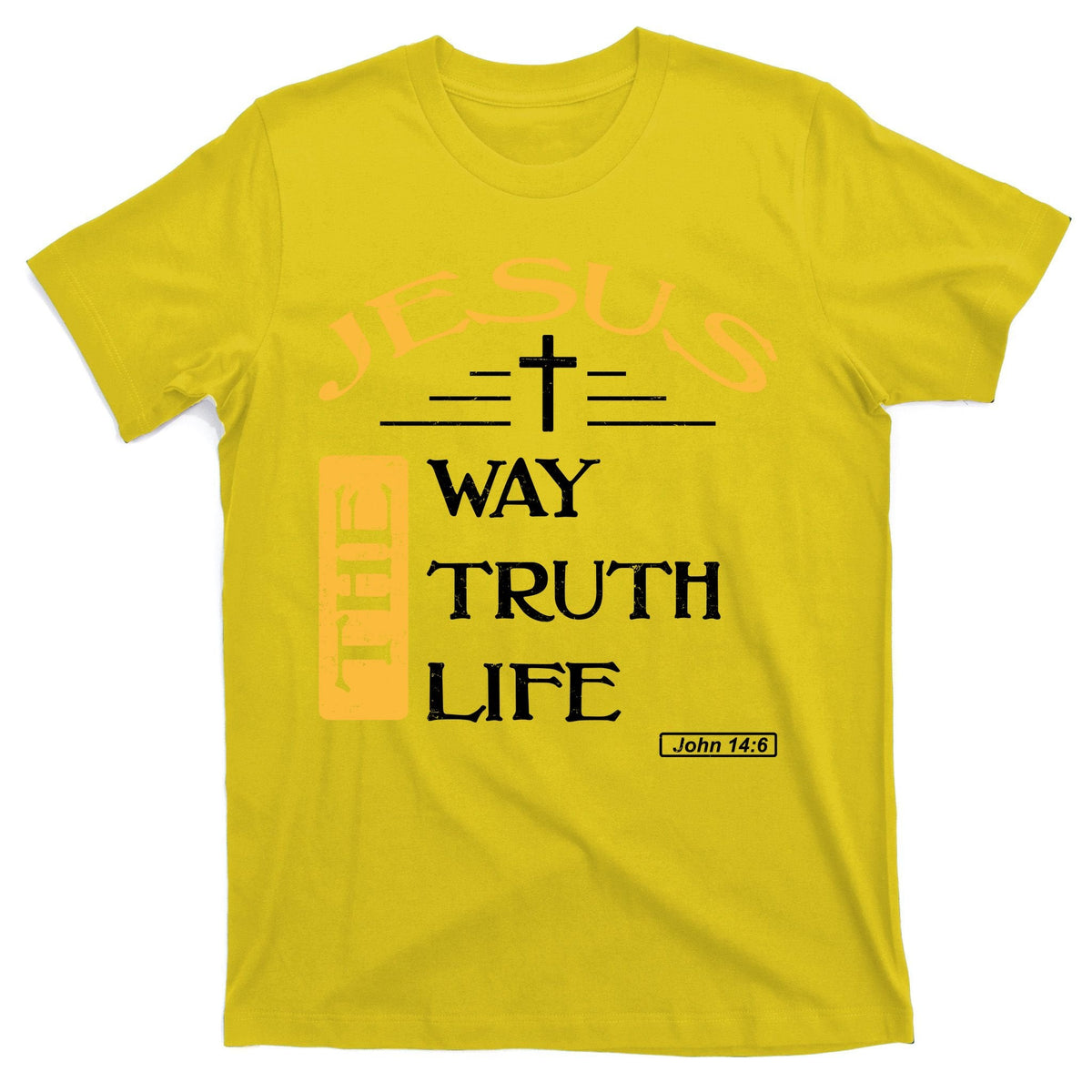 Jesus The Way Truth Life Christian T-Shirt product image 3