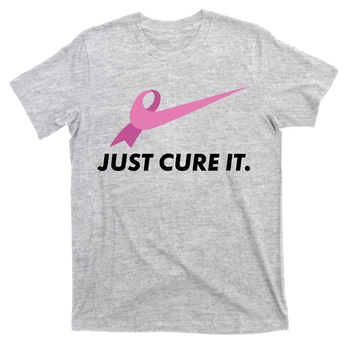 Just Cure It Breast Cancer Awareness T-Shirt product image 9