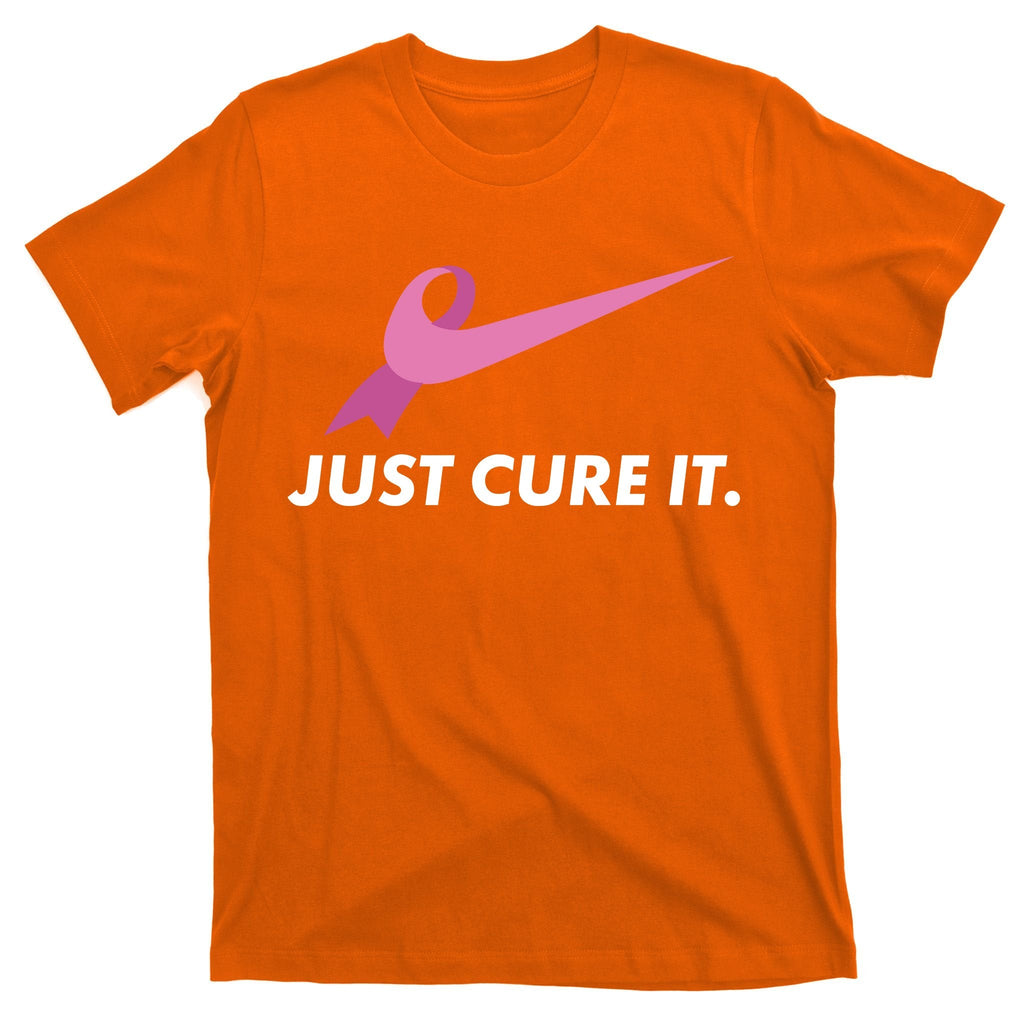 Just Cure It Breast Cancer Awareness T-Shirt product image 5