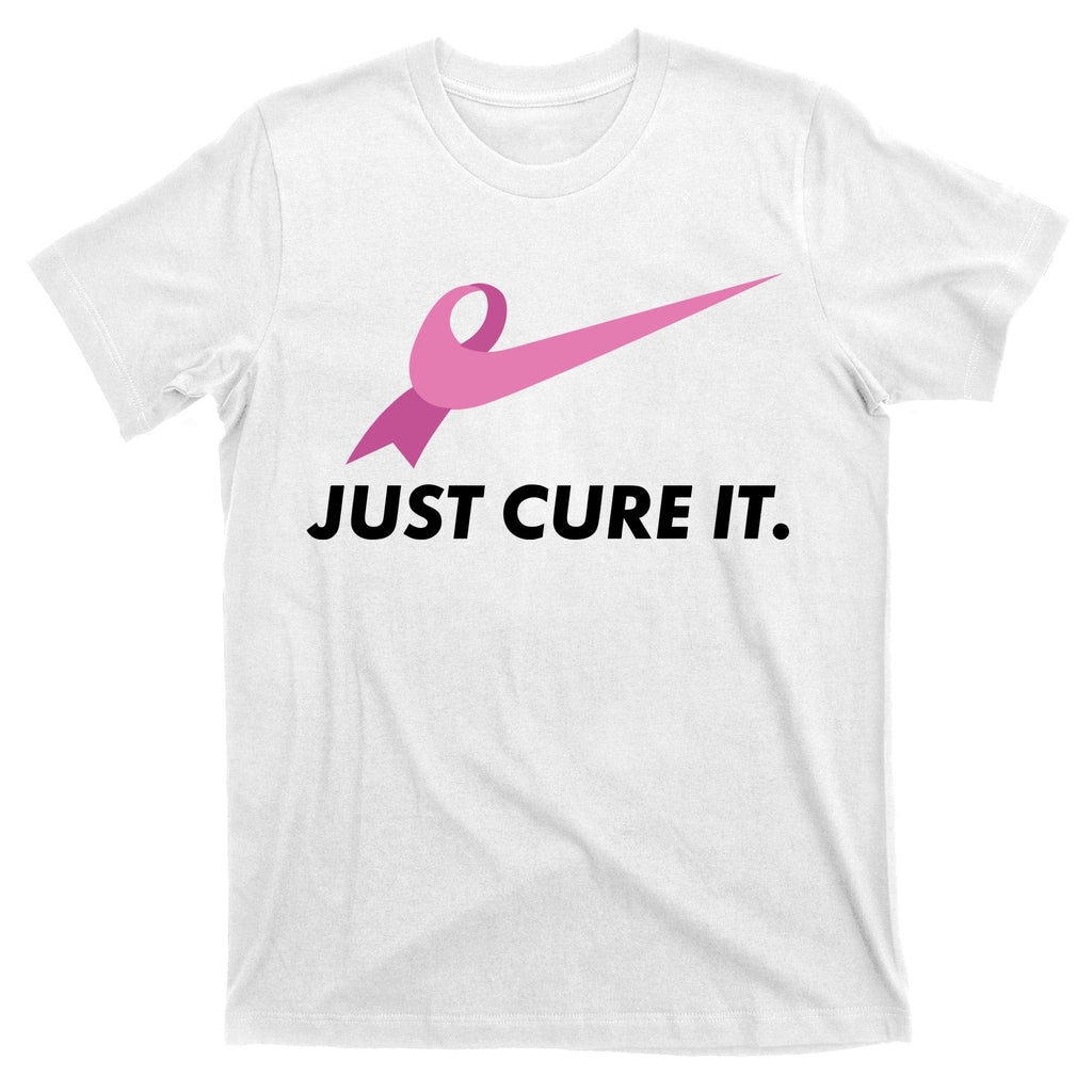 Just Cure It Breast Cancer Awareness T-Shirt product image 11