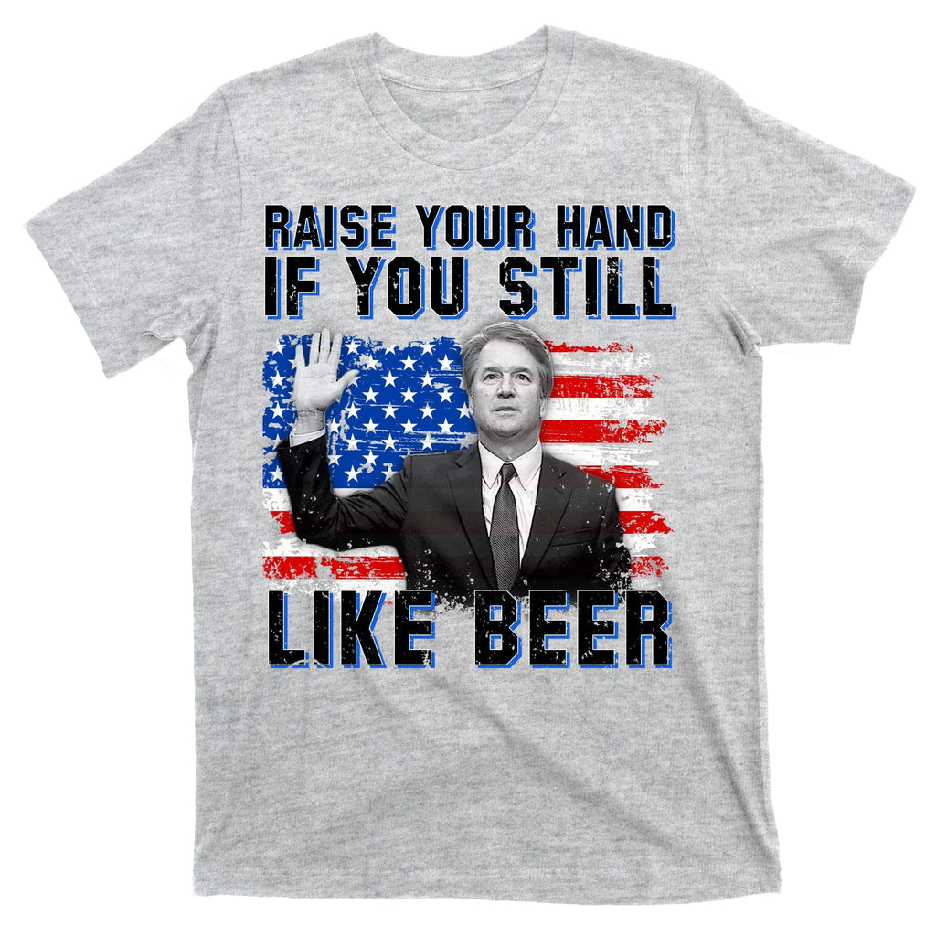 Kavanaugh Still Like Beer American Flag T-Shirt product image 9