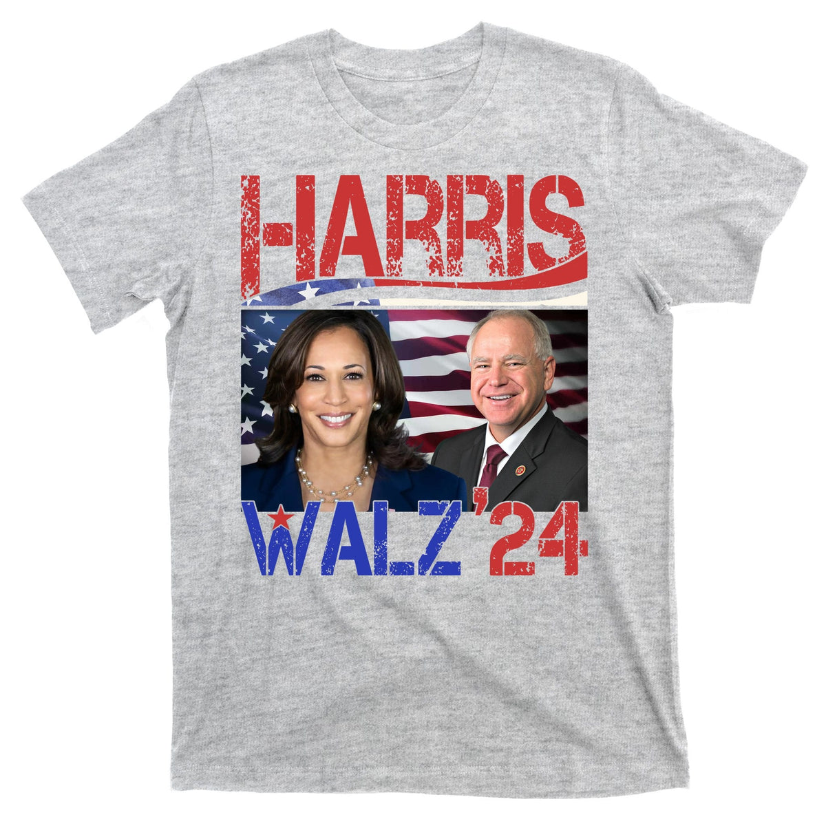 Kamala Harris Tim Walz 2024 Election T-Shirt product image 9