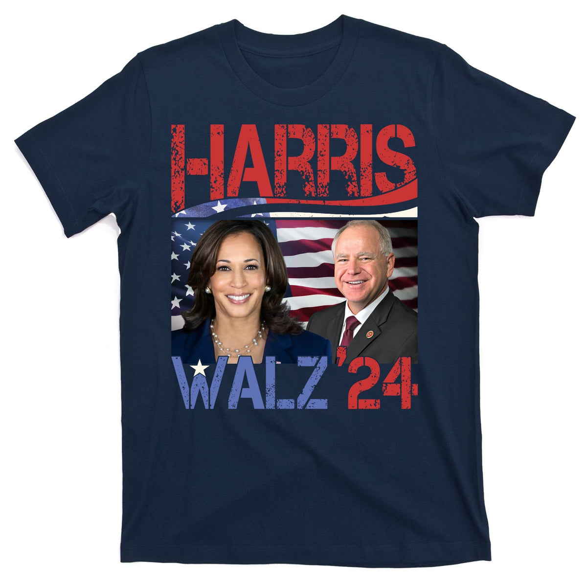 Kamala Harris Tim Walz 2024 Election T-Shirt product image 1