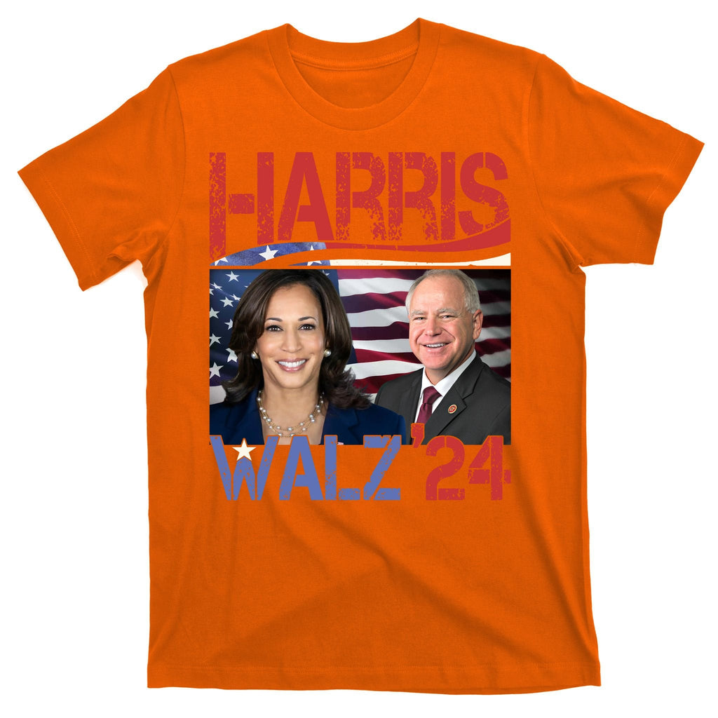 Kamala Harris Tim Walz 2024 Election T-Shirt product image 5
