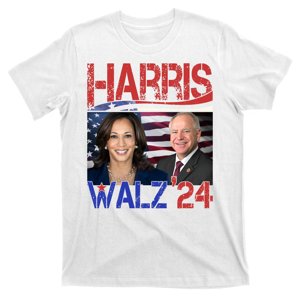 Kamala Harris Tim Walz 2024 Election T-Shirt product image 11