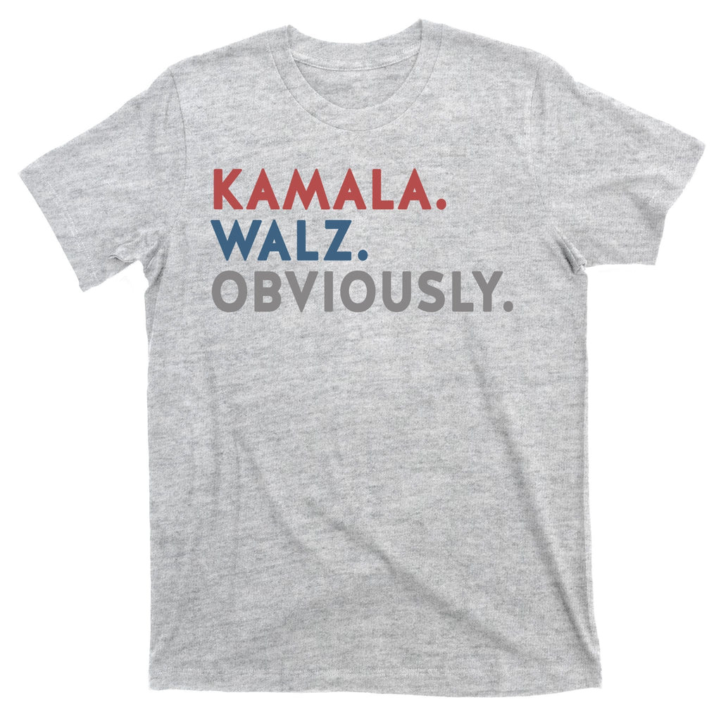 Kamala Harris Tim Walz Obviously 2024 Election T-Shirt product image 9