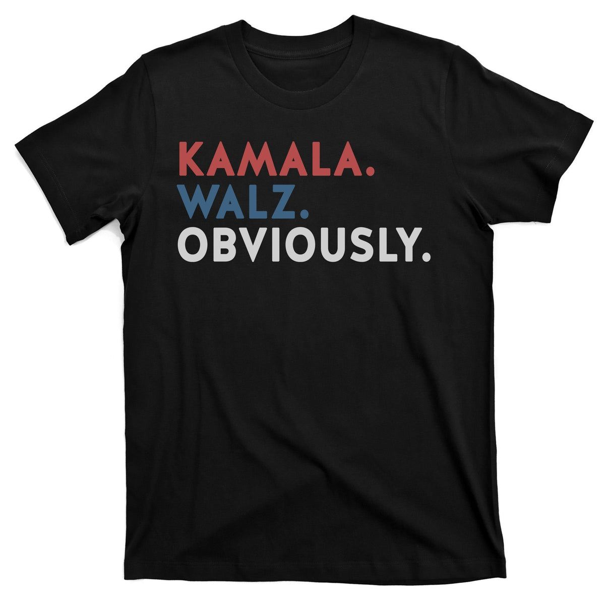 Kamala Harris Tim Walz Obviously 2024 Election T-Shirt product image 7