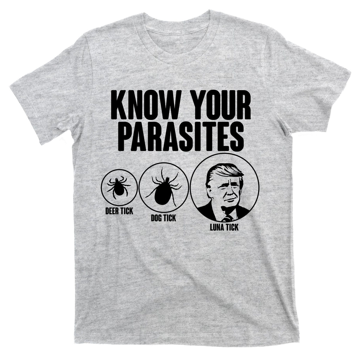 Know Your Parasites Deer Trick Dog Luna T-Shirt product image 9