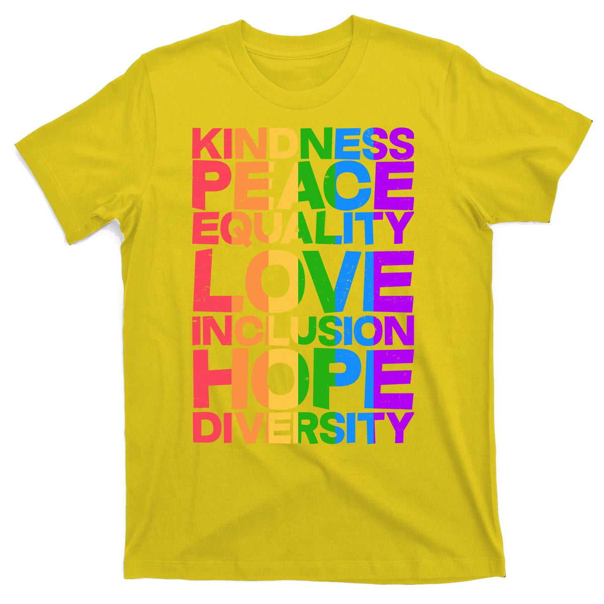 Kindness Peace Equality Love Inclusion Hope Diversity product image 3